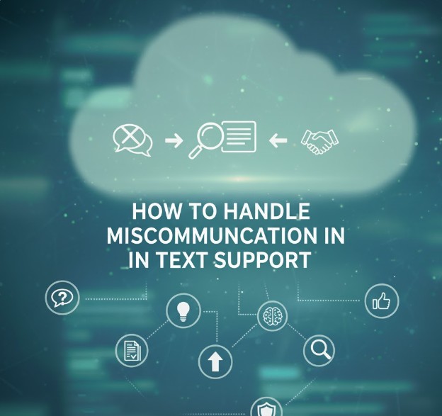 How to Handle Miscommunication in Text Support