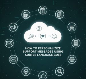 How to Personalize Support Messages Using Subtle Language Cues