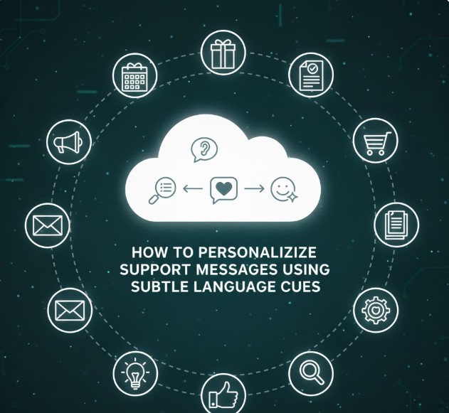 How to Personalize Support Messages Using Subtle Language Cues