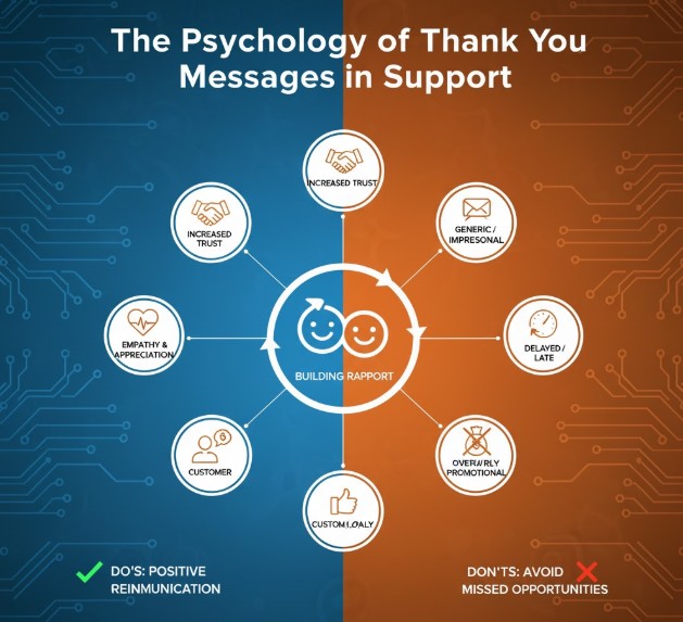 The Psychology of Thank You Messages in Support