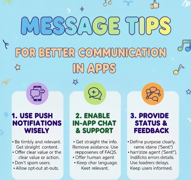 Message Tips for Better Communication in Apps