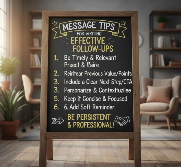Message Tips for Composing Effective Follow-Ups