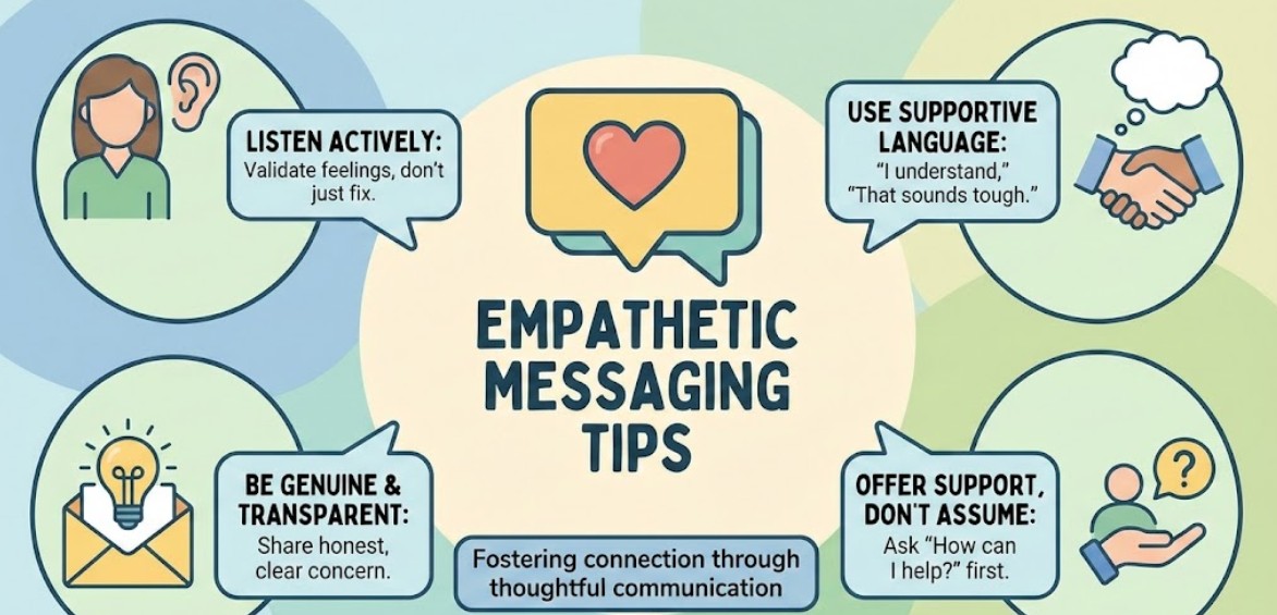 Message Tips for Creating More Empathetic Messaging