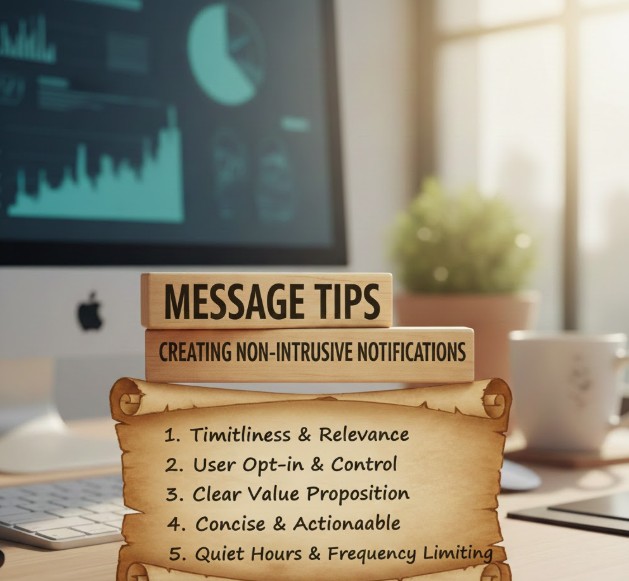 Message Tips for Creating Non-Intrusive Notifications