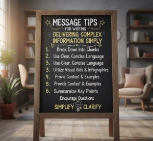 Message Tips for Delivering Complex Information Simply