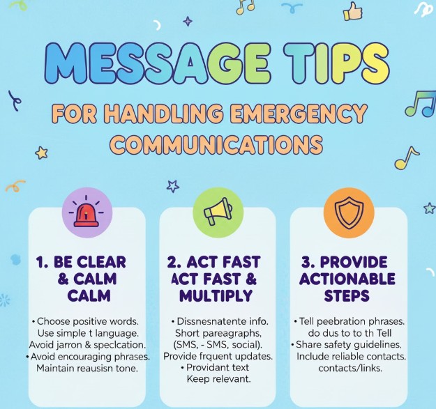 Message Tips for Handling Emergency Communications