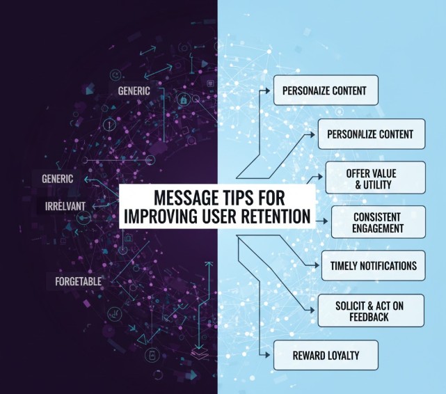 Message Tips for Improving User Retention