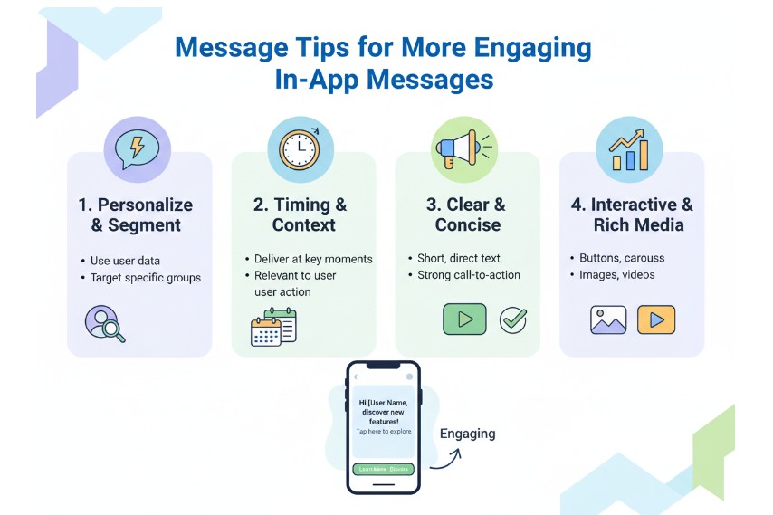 Message Tips for More Engaging In-App Messages