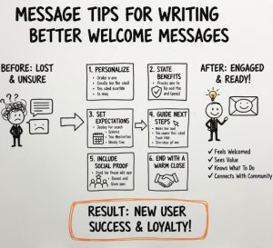 Message Tips for Writing Better Welcome Messages