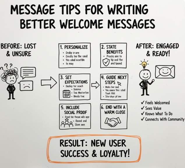 Message Tips for Writing Better Welcome Messages