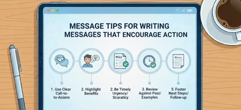 Message Tips for Writing Messages That Encourage Action