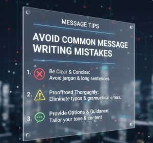 Message Tips to Avoid Common Message Writing Mistakes