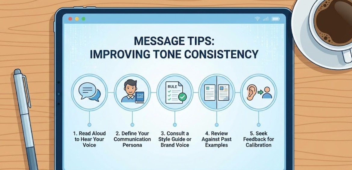 Message Tips to Improve Message Tone Consistency
