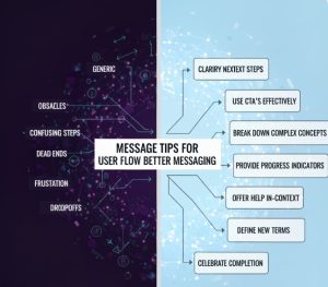 Message Tips to Improve User Flow Through Better Messaging