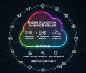 Personal Data Protection in AI-Enhanced Messaging