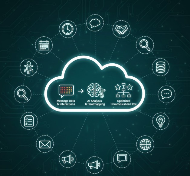 Using Message Heatmaps to Improve Communication Flow