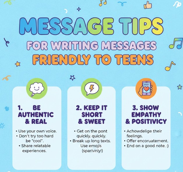 Message Tips for Writing Messages Friendly to Teens