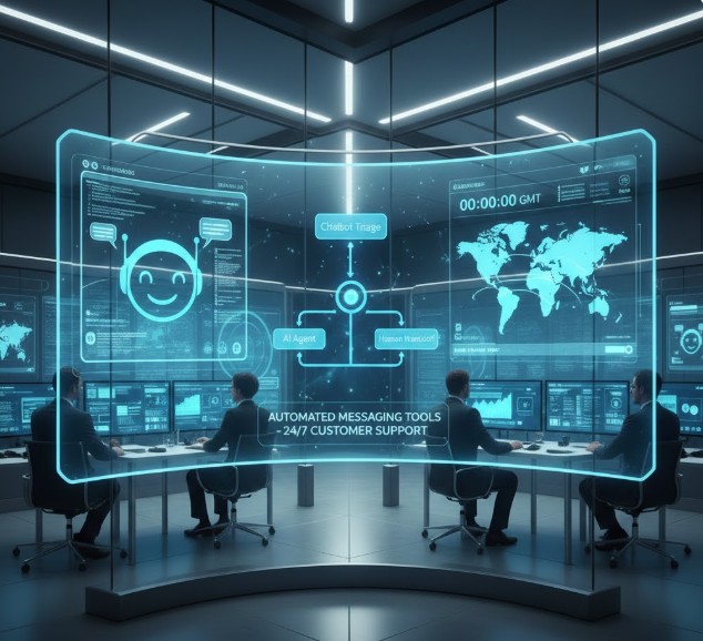 Automated Messaging Tools for 24/7 Customer Support