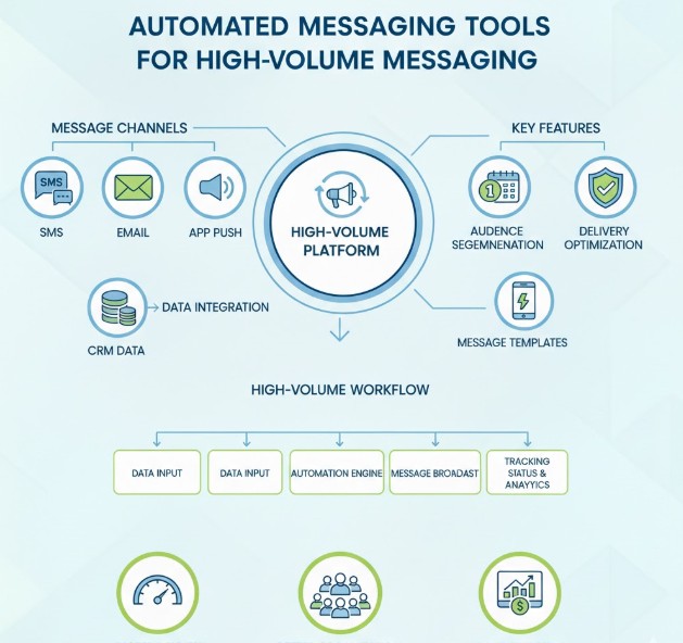 Automated Messaging Tools for High-Volume Messaging