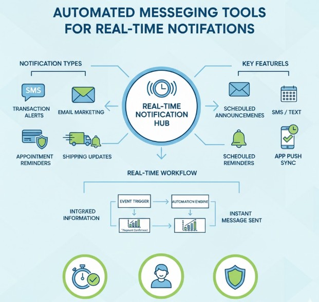 Automated Messaging Tools for Real-Time Notifications