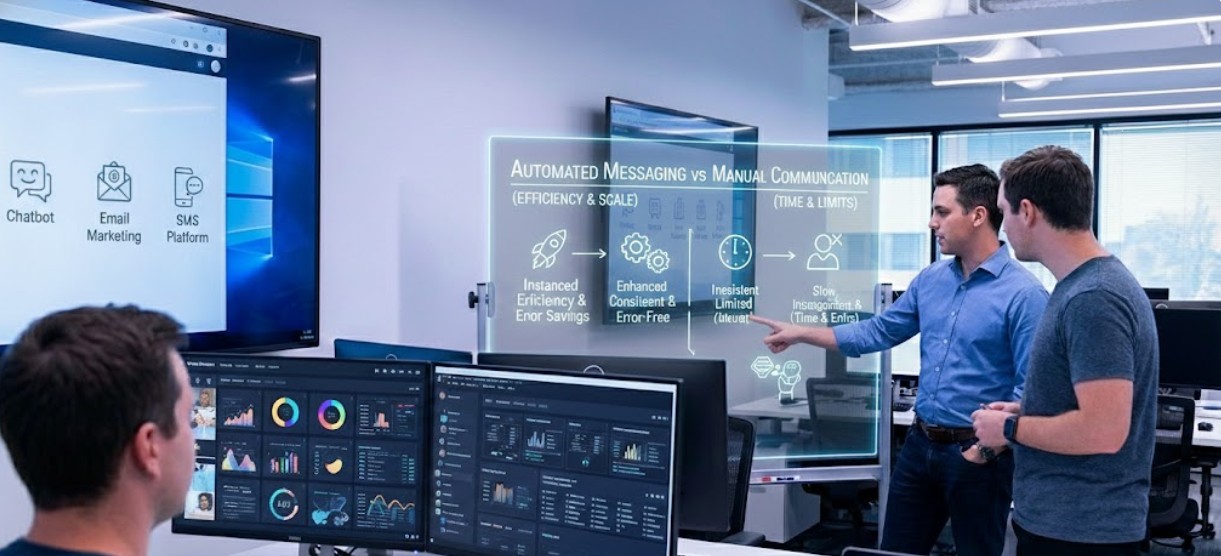 Automated Messaging Tools vs Manual Communication