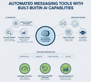 Automated Messaging Tools with Built-In AI Capabilities