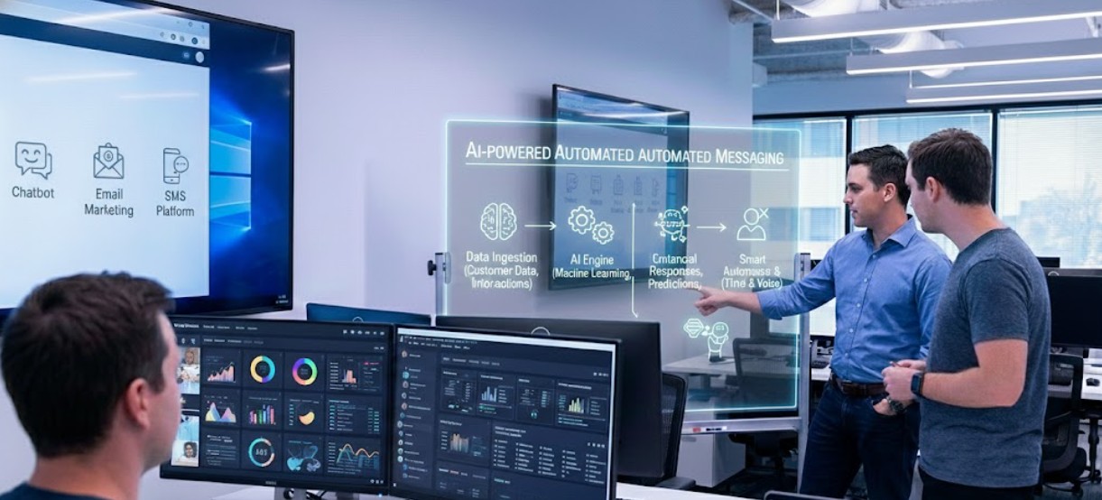 How AI Powers Modern Automated Messaging Tools