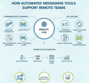 How Automated Messaging Tools Support Remote Teams