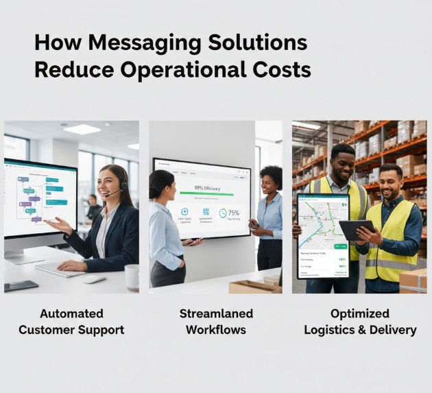 How Messaging Solutions Reduce Operational Costs