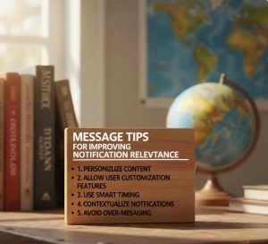 Message Tips for Improving Notification Relevance