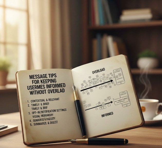 Message Tips for Keeping Users Informed Without Overload