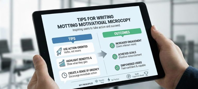 Message Tips for Writing Motivational Microcopy