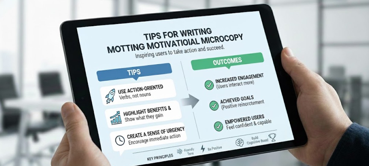 Message Tips for Writing Motivational Microcopy
