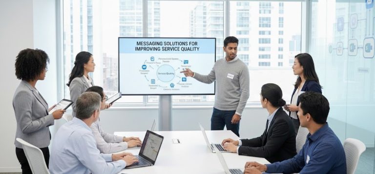 Messaging Solutions for Improving Service Quality