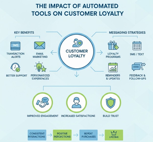The Impact of Automated Messaging Tools on Customer Loyalty