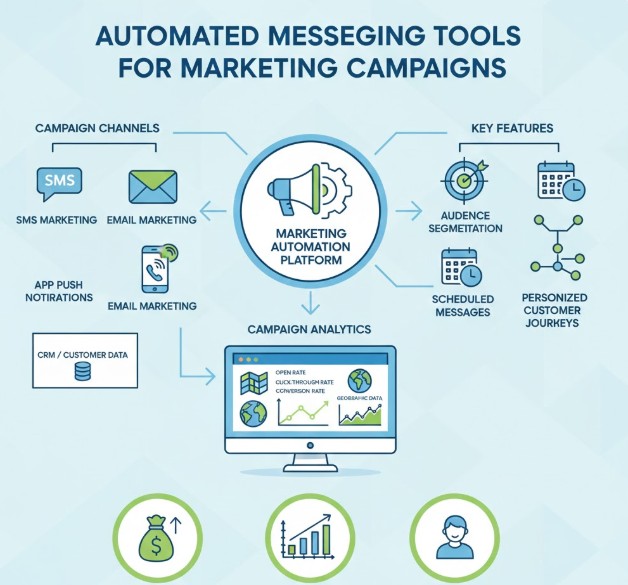 Using Automated Messaging Tools for Marketing Campaigns