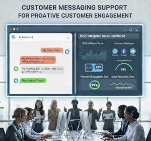 Customer Messaging Support for B2B and Enterprise Sales Customer Messaging Support for B2B and Enterprise Sales